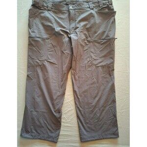 Duluth Trading Flexpedition Pants Men's 48x30* Gray Cargo Relaxed Fit, EUC